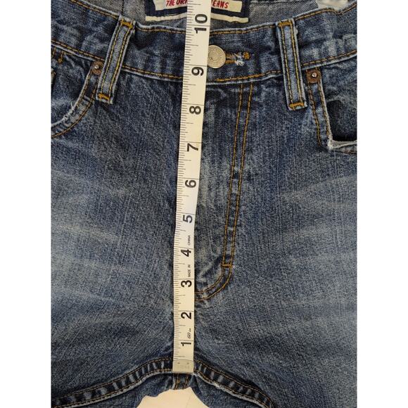 Vintage Levi's Skinny Jeans Men's 32x32 Blue Denim Bleached Distressed Stretch - Picture 13 of 16